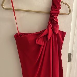 Red dress